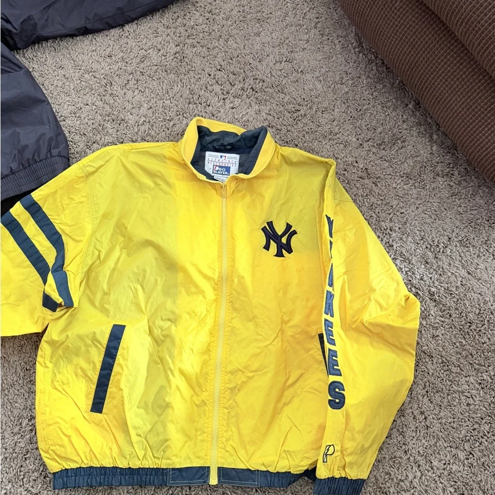 Pro Player Yellow and Navy Jacket